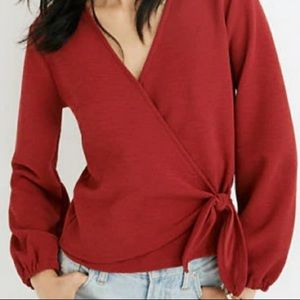 Madewell Texture & Thread Miller Crossbody blouse